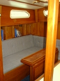 Port side of saloon